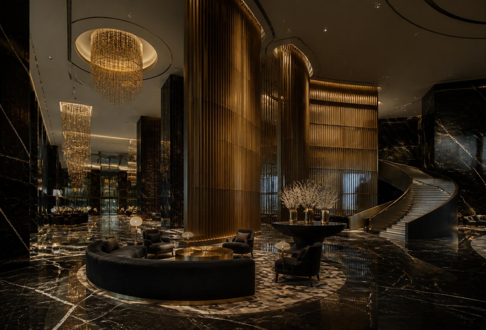 Lobby do hotel